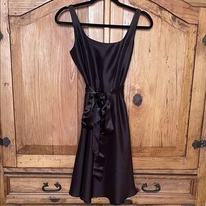 Ann Taylor Vintage Silk Dress with Sash